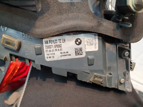 BMW 7시리즈 F01 테일램프 후미등 데루등