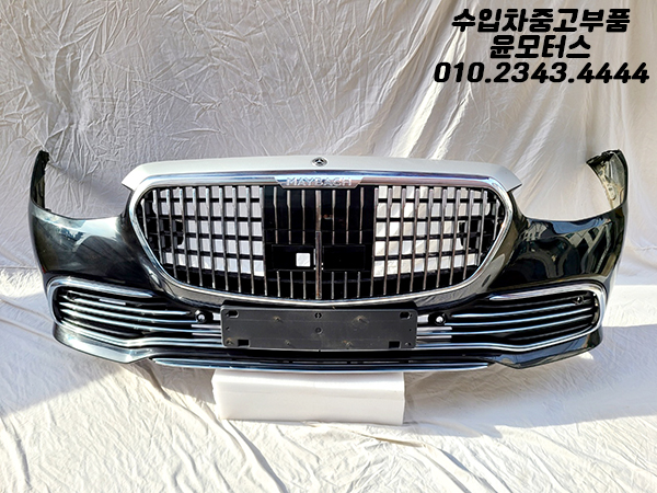 벤츠 S클래스 w223 마이바흐 S500 전피 앞범퍼 라지에이터그릴 어셈블리