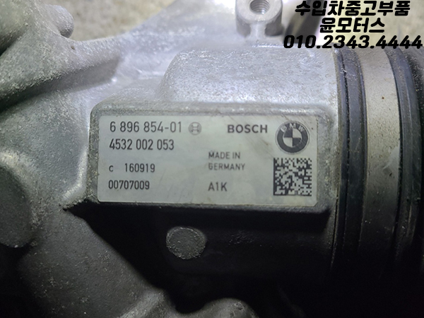 BMW 5시리즈 G30 2륜 파워스티어링기어 오무기어 6896854