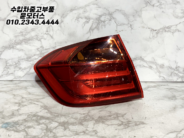 BMW 3시리즈 f30전기 운전석 테일램프 63217372783