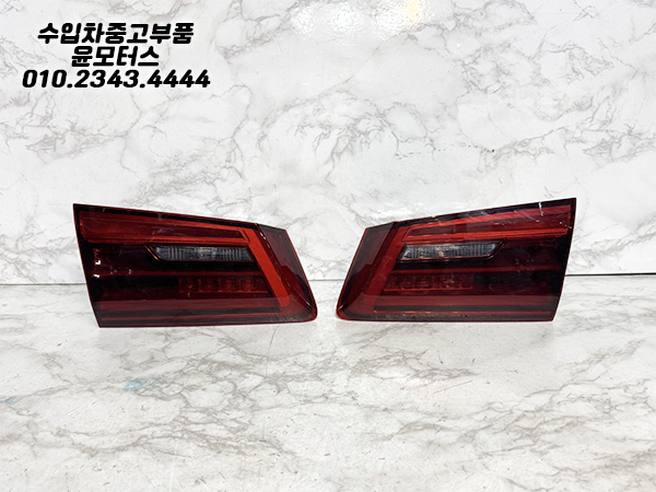 BMW 5시리즈 g30전기 양쪽 후미등셋 테일램프 트렁크등 6321737646413