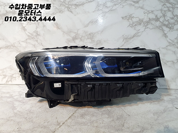 BMW 7시리즈 G11 조수석 레이져 라이트 헤드라이트 전조등 (후기형)