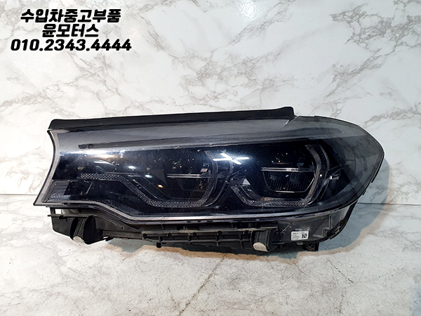 BMW 5시리즈 G30 LED 운전석 라이트 헤드라이트 전조등 (전기형)