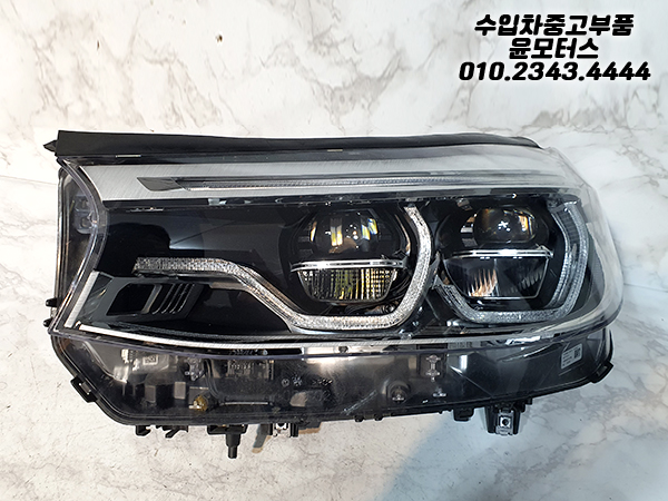 BMW 6GT G32 운전석 라이트 헤드라이트 전조등 7406113 (전기형)