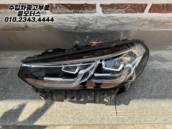 BMW X3 X4 G01 G02 LED 운전석 라이트 헤드램프 전조등 5A29209