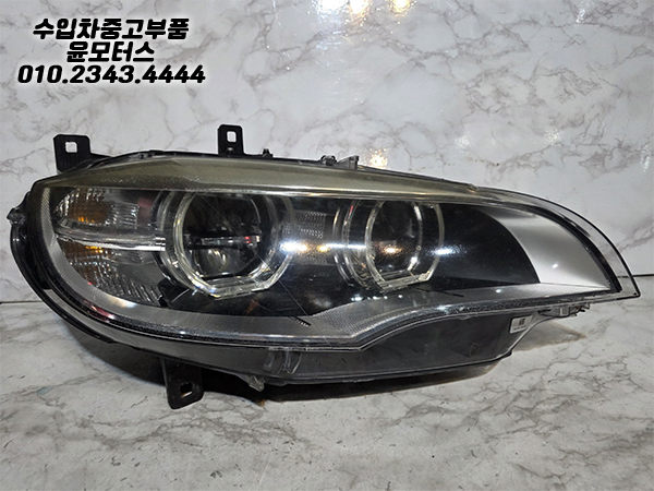 BMW X6 E71 후기형 조수석 라이트 앗세이 7116114399