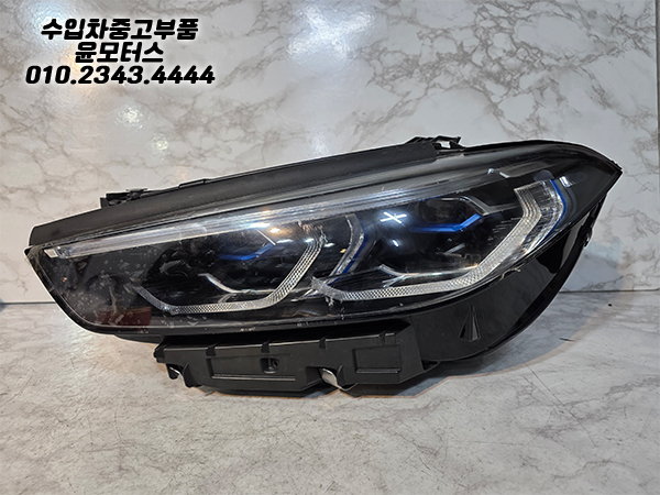 BMW 8시리즈 G14 운전석 레이져 라이트 헤드라이트 전조등 5A41033-03