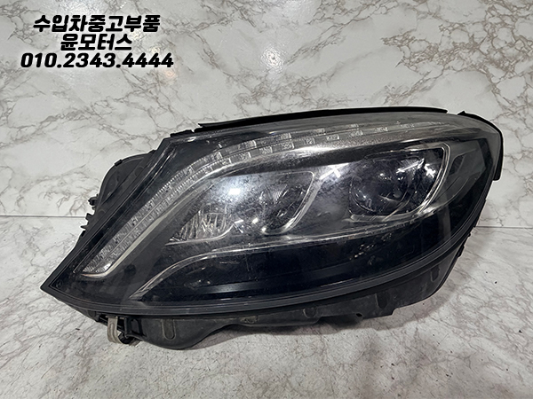W222 S클래스 전기형 운전석 헤드라이트